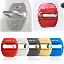 Крышка дверного замка автомобиля, автомобильные эмблемы, чехол для KIA Optima, автомобильные аксессуары, горячая распродажа, Автомобильный подголовник, 1 шт