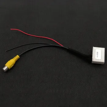 

24Pin Original Video Input Switch Reverse Camera RCA Adapter Cable For Nissan Venucia T70 2014 2015 Middle-End Car