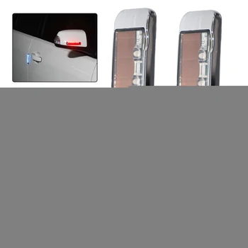

CITALL NEW 2PCS Car-styling Door Edge Bumper Guard Scratch Protector Solar LED Strobe Flashing Warning Light