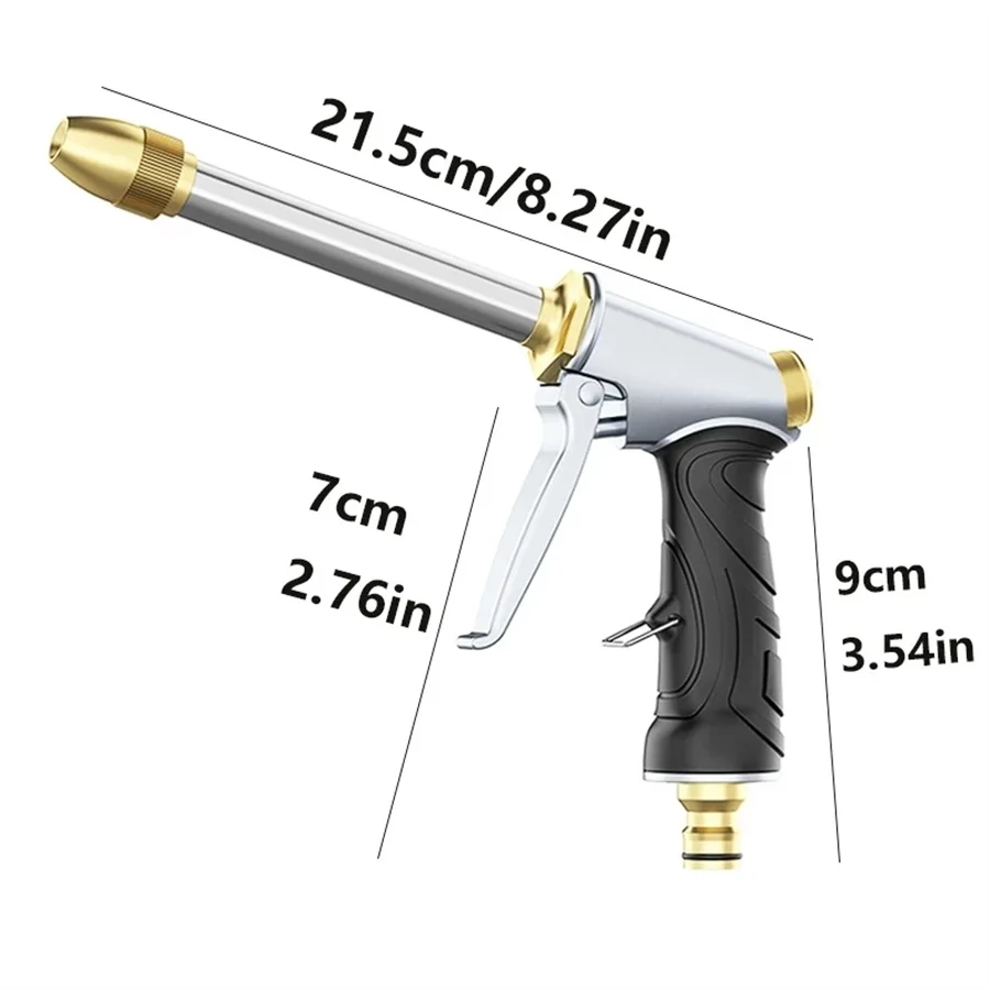 Alta Pressão, Conector De Metal Duplo, Carretel