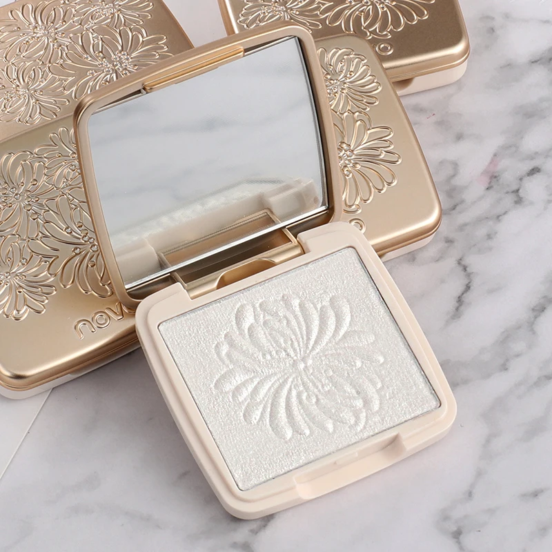 Novo Shimmer Glow Kit хайлайтер пудра палитра осветитель макияж тело лицо бронзант, контур хайлайтер Косметика осветляет кожу