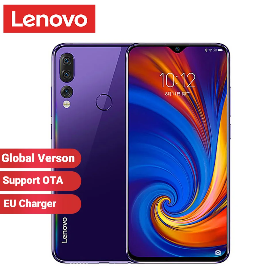 Новый оригинальный мобильный телефон lenovo Z5s Восьмиядерный процессор Snapdragon 710 6 ГБ