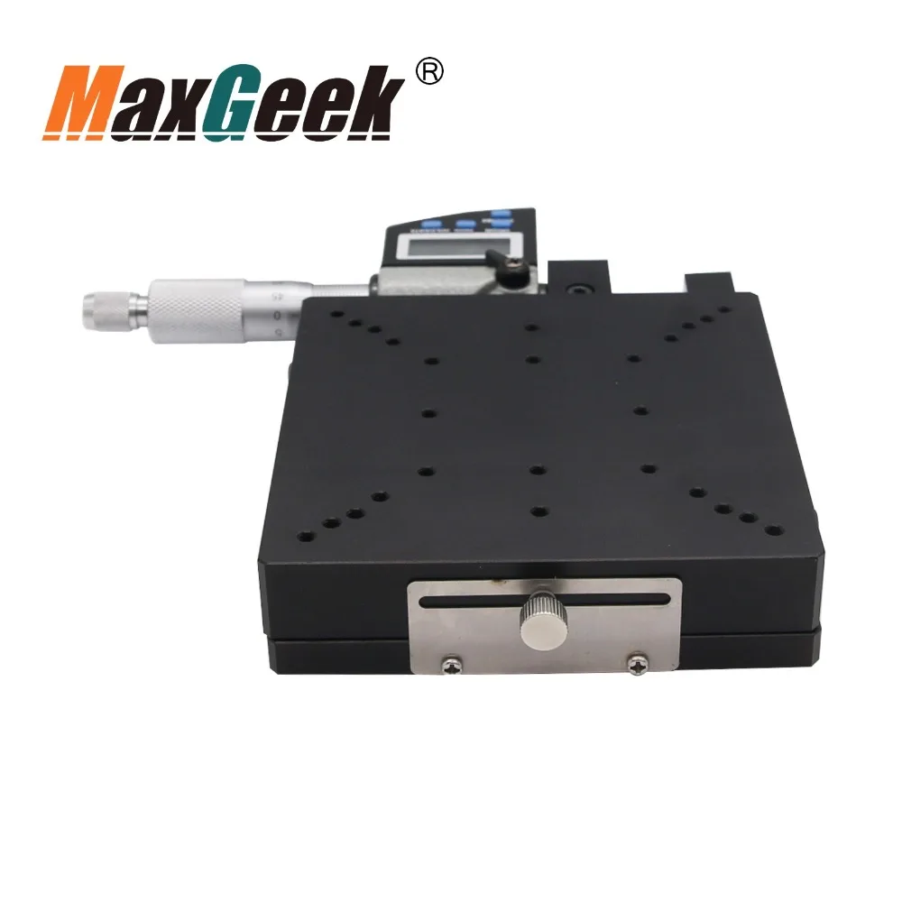 SEMX120-AS X-Axis ручная линейная платформа высокой точности 120*120 мм с цифровой микрометр ЖК-дисплей