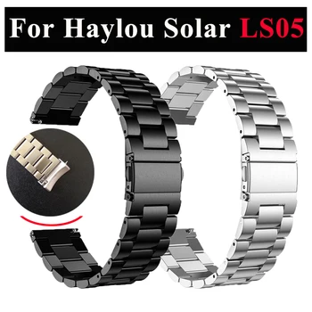 

Stainless Steel Strap For Haylou Solar LS05 Smart Watch Band Metal Bracelet Correa For XiaoMi Haylou Solar LS05 Wrist Strap