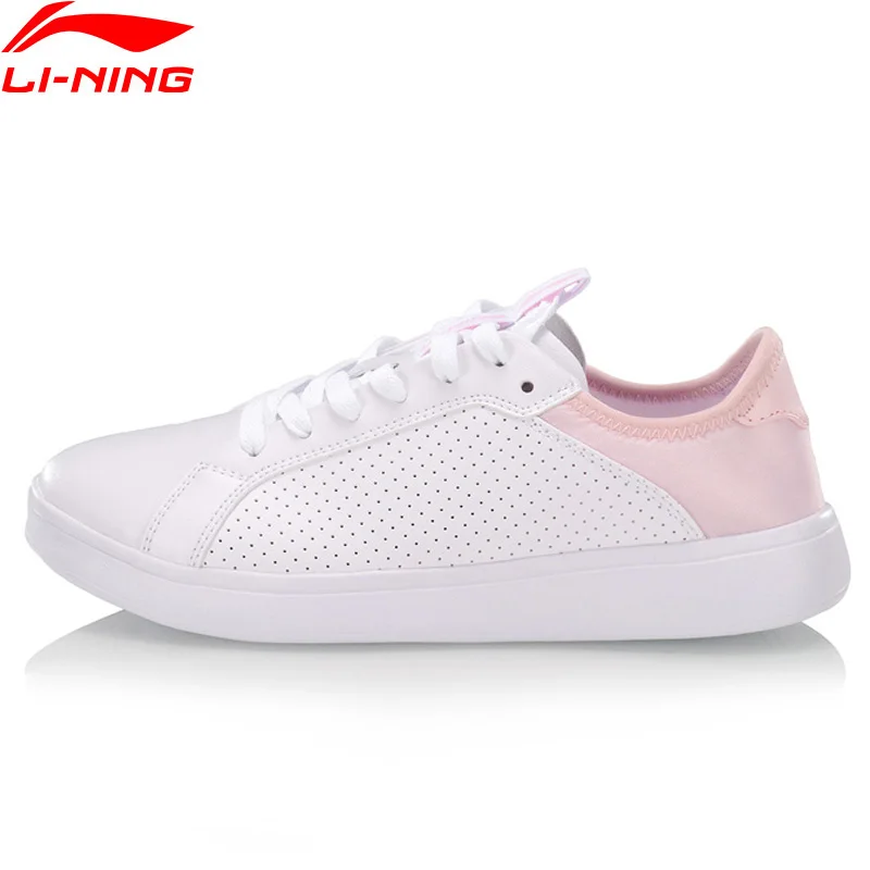 Li-Ning/классические удобные дышащие туфли с подкладкой для женщин; спортивная обувь; кроссовки для отдыха; AGCP104 SJAS19
