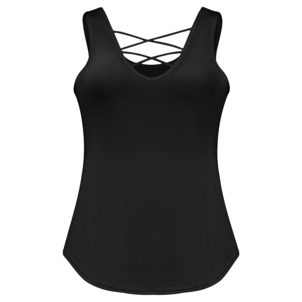 Women's Sports Tank Tops Yoga Gym Running Fitness Shirt Workout Clothes Sports Vest