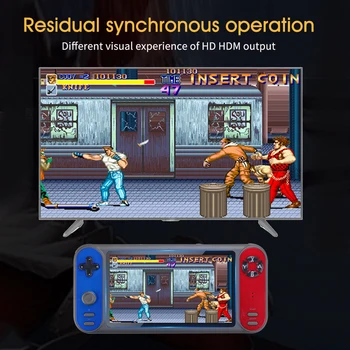 

7inch Kids Gifts E-book Reading Support TF Card HDMI USB ABS 8 Simulators Retro Handheld Player Non Slip Video Music For PSP3000