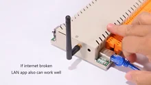 

Kincony 2 Gang smart relay module controller for smart hotel room