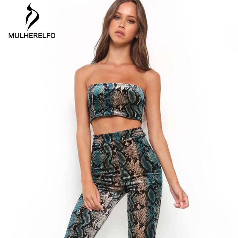 Summer Sleeveless Tank Tops Bustier Top Bralette Streetwear Women Strap Sexy Hot Camis Snake Skin Printed Clothes For Women