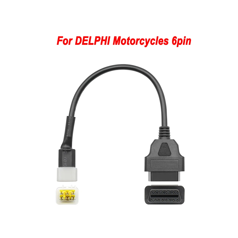 Adapter für Yamaha Motorrad 3 4 6 Pin und Euro5 zu OBD