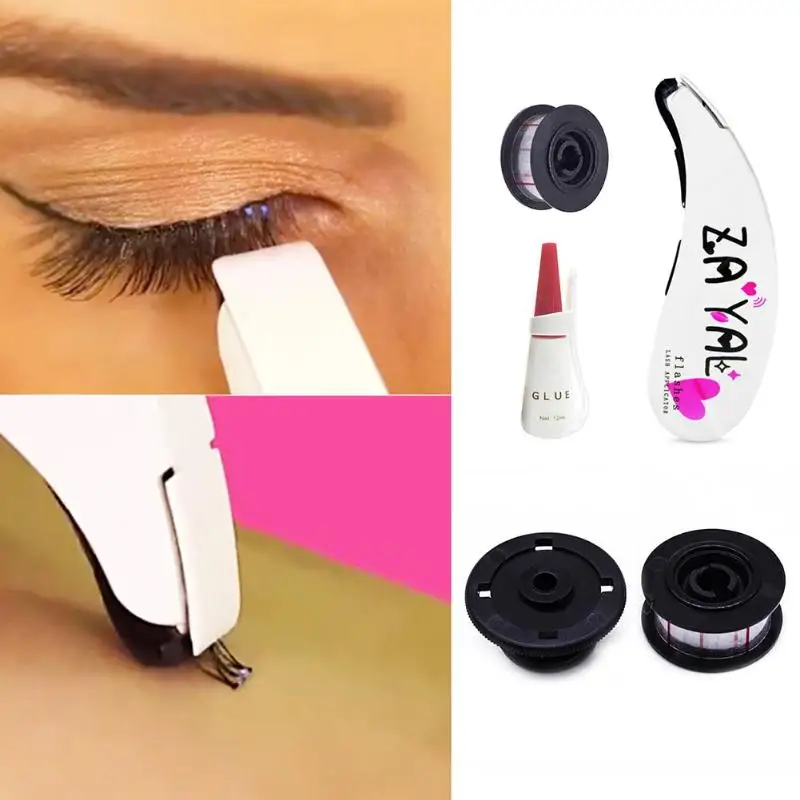 

Eyelash Stapler Mini Fake Lashes Tool with 45 Fake Eye Lash Buds for Women Eye Lash Extensions Tool