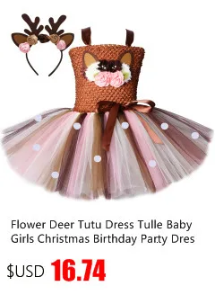 1Set Giraffe Girls Tutu Dress Outfit Zoo Animal Kids Halloween Costume Toddler Baby Girl Fancy Performance Birthday Party Dress fancy baby dresses