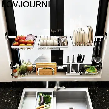 

Scolapiatti Organisateur Organizador De Rangement Cosina Stainless Steel Cozinha Cocina Cuisine Kitchen Storage Rack Holder