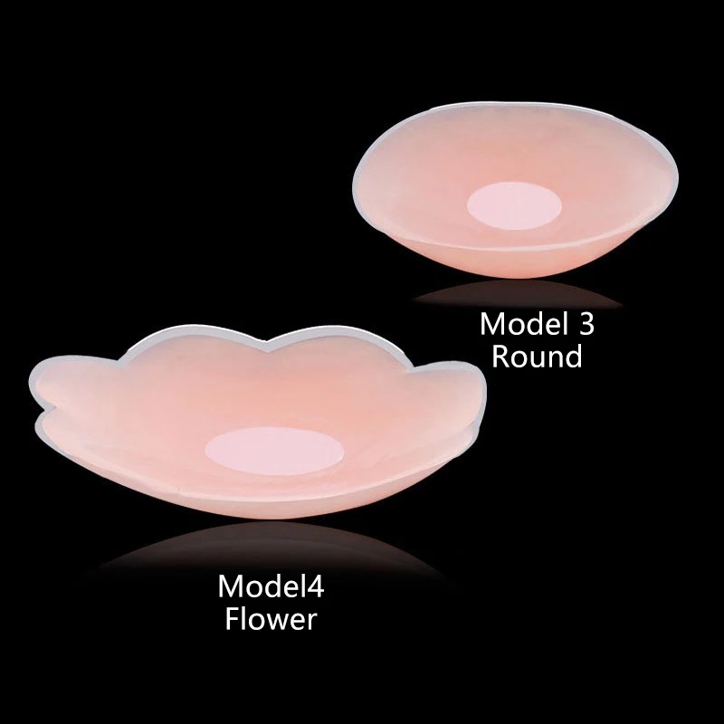 3 пара/лот, силиконовые подушечки для бюстгальтера, самоклеющиеся лепестки груди, невидимые, многоразовые, вечерние