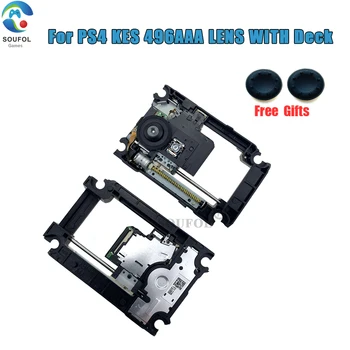 

Replacement KEM-496AAA KES-496A Drive Laser Lens kem-496a with Deck For playstaion 4 PS4 Slim Pro Laser Lens Dropshipping