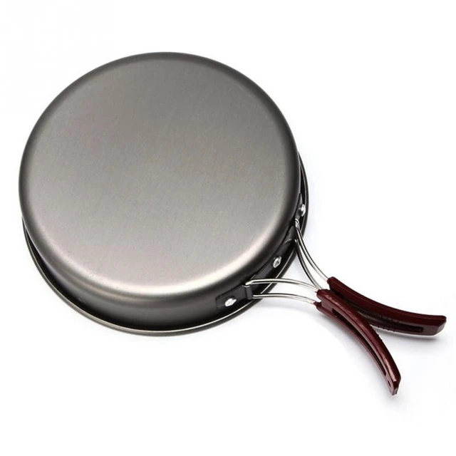 Lightweight Collapsible Nonstick Omelet Camping Pan Outdoor Frypan Folding  Quick Heating Omelet Maker Fry Pan for Camping Hiking - AliExpress