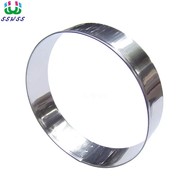 10 CM Big Circle Shaped Cake Decorating Fondant Cutters Tools Cheese Cake Cookie Biscuit Baking Molds Direct Selling cookie cutter baking mold cookie mould fondant cutter