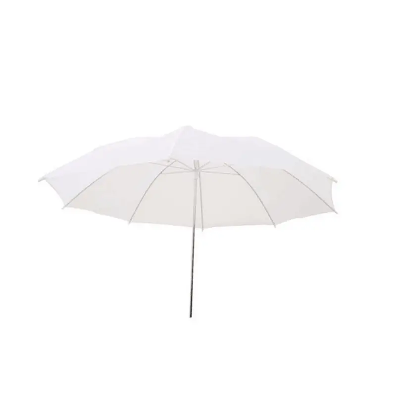 33 дюйма Диаметр вспышки зонтик-рассеиватель складной портативный Крытый Открытый фотографии софтбокс Отражатель - Цвет: White