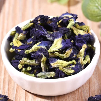 

500g Thai blue butterfly pea flower tea dried butterfly bean tea pure natural baking supplies food coloring