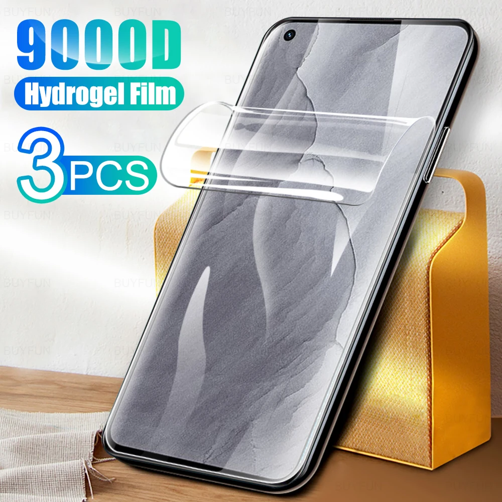 

3 шт., Гидрогелевая Защитная пленка для смартфона RealmeGT Master 6,43 дюйма