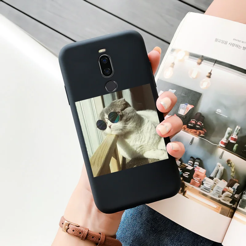 best meizu phone case brand Black Soft TPU Shell For Meizu X8 Case Personality Tide Shell For MEIZU X8 Case Silicone Edging Matte Phone Case Cover For MEIZU meizu phone case with stones black Cases For Meizu