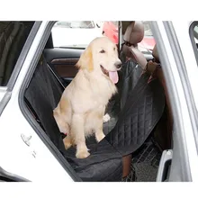 Чехол для на автомобильное сиденье для перевозки собак вид сетки водонепроницаемый переноска для домашних животных автомобиль заднее сиденье коврик Гамак Подушка протектор с молнией и карманами