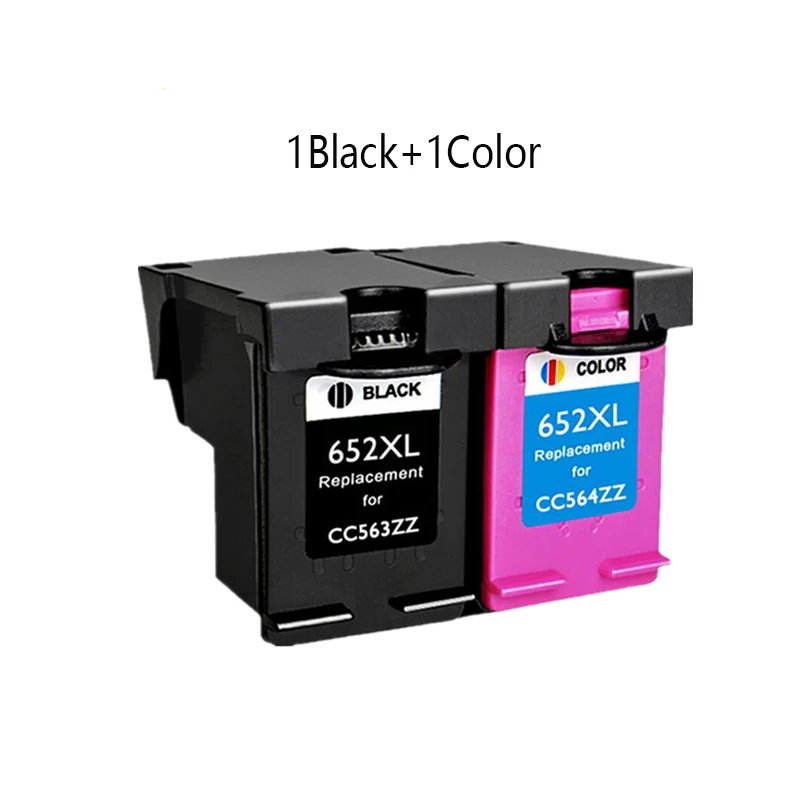 Сменный картридж HTL 652XL 652 для HP XL Deskjet 1115 1118 2135 2136 2138 3635 3636 3835 4535|Чернильные