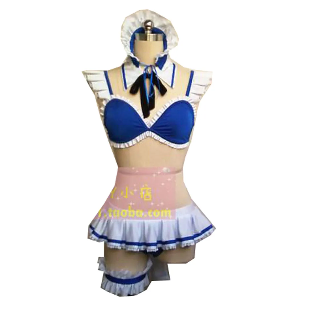 

Anime TouHou Project Izayoi Sakuya Cosplay Costume Girls Sexy Bikini Custom Swimsuit for Women Girls Summer