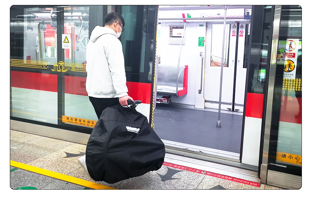 Protection complète pour votre vélo électrique pliant 20 pouces avec un sac de transport.