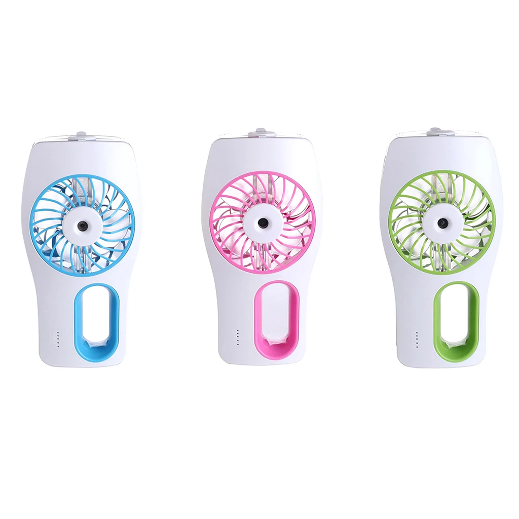 Mini Handheld USB Misting Fan Portable Water Spray Cooling Fan For Home