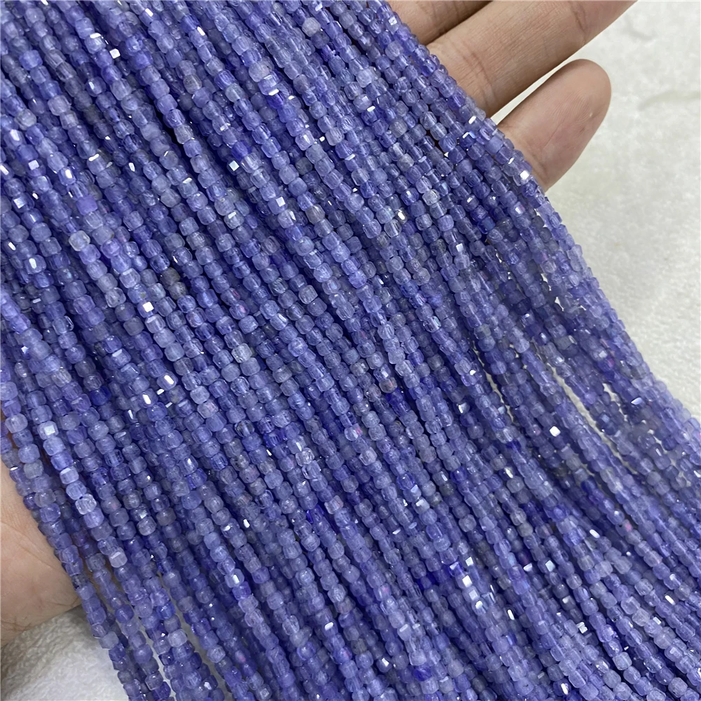 

Natural Stone Cube Beads accessories 2.5x2.5 mm Tiny Fashione Charms Crystal DIY Gem Beads For Jewelry Making Bracelet Wholesale