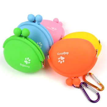 

Outdoor Portable Dog Reward Waist Bag For Training Dog Treat Bag Pouch Silicone Pet Small Dog Snack Walking Bag