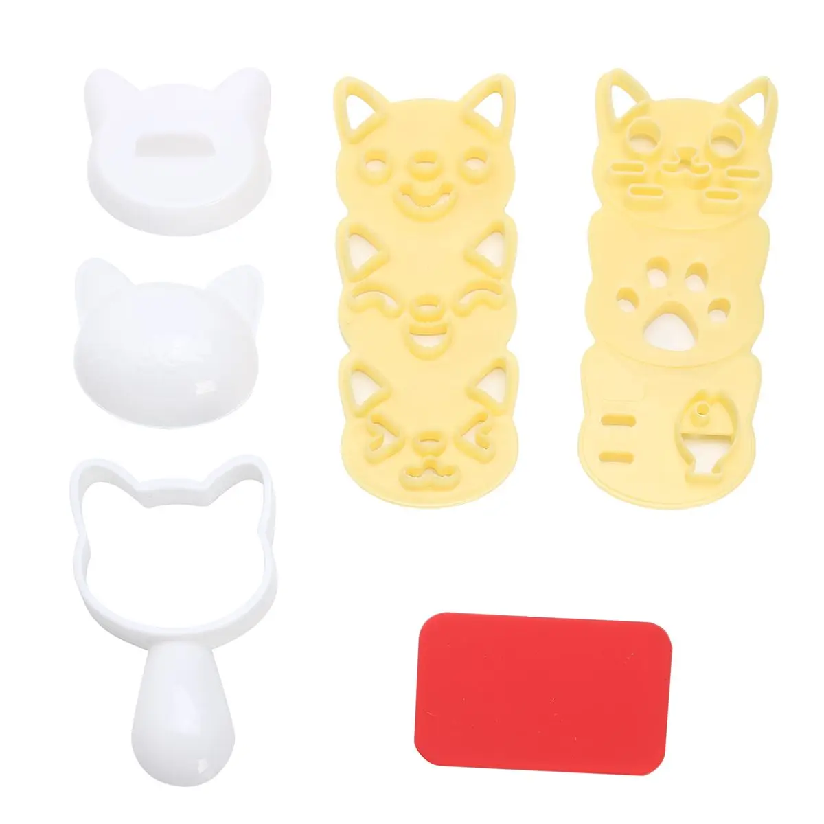 DIY 3D Кот бэнто РИС ФОРМА для фарша Японский Суши шоколадный сэндвич резак форма кухонная форма производитель инструмент дети форма для рисовых шариков Набор