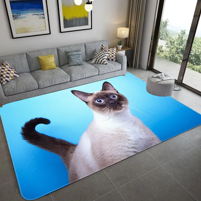 

Modern Cartoon Large Size Mats 3D Printed Child Bedroom Game Carpets for Living Room Home Rug Soft Flannel Kids Room Area Rugs
