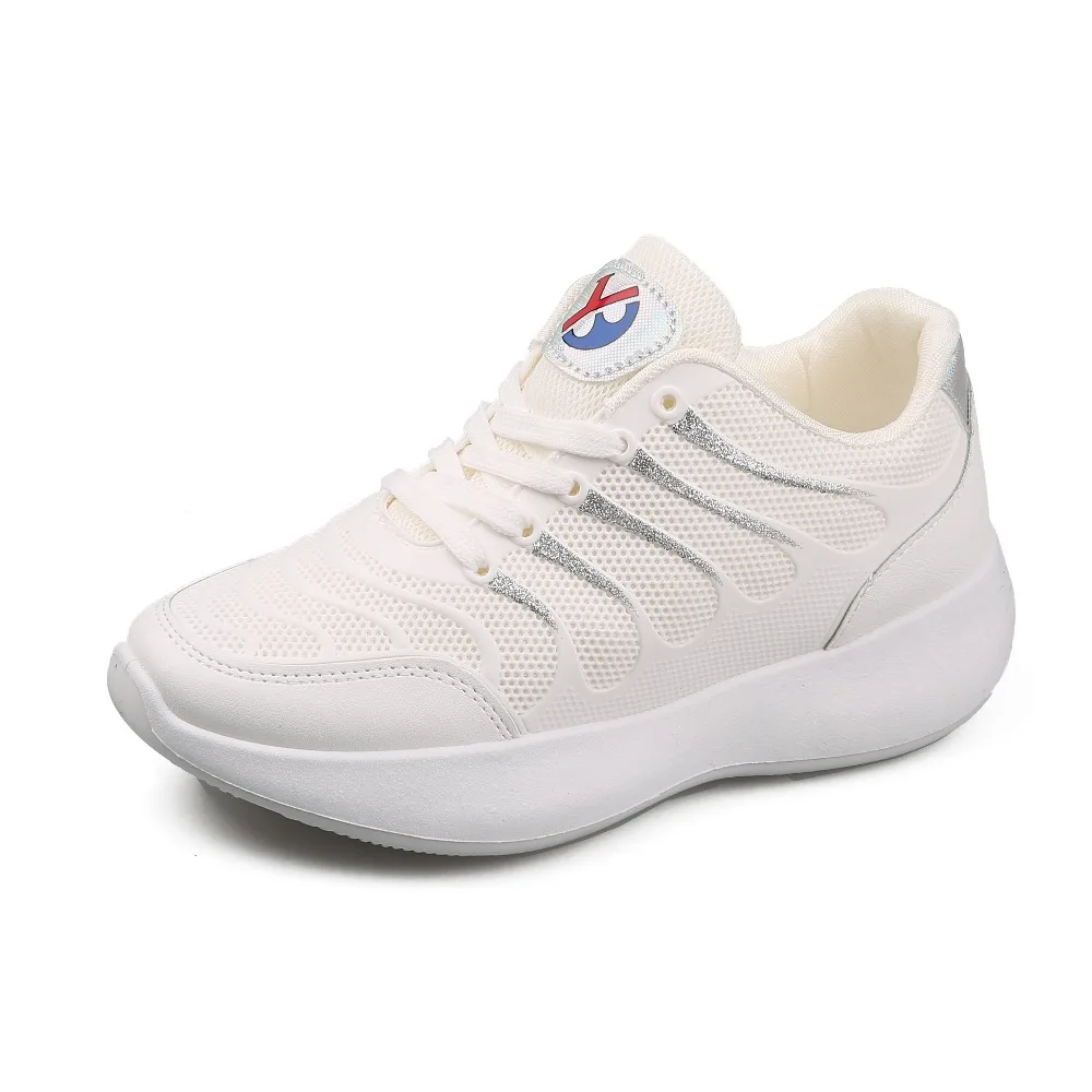 air breathable women shoes spring summer ladies sneakers korean female height increasing moccasins lady mesh vulcanized shoes  (22)