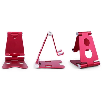 

Aluminum Universal Foldable Adjustable Cell Phone Tablet Desk Stand Mount Holder R2JB