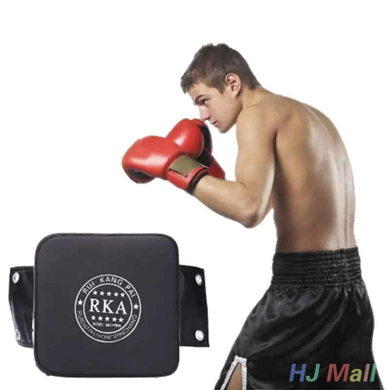 

Punching Bag Leather Boxing Pad Sand Bag Fitness Taekwondo MMA Hand Kicking Pad PU Leather Training Gear Muay Thai Foot Target