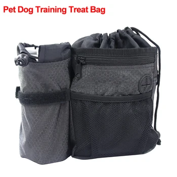 

Portable Pet Dog Treat Pouch Dog Obedience Agility Training Treat Bags Detachable Pup Feed Pocket Puppy Snack Reward Waist Bag