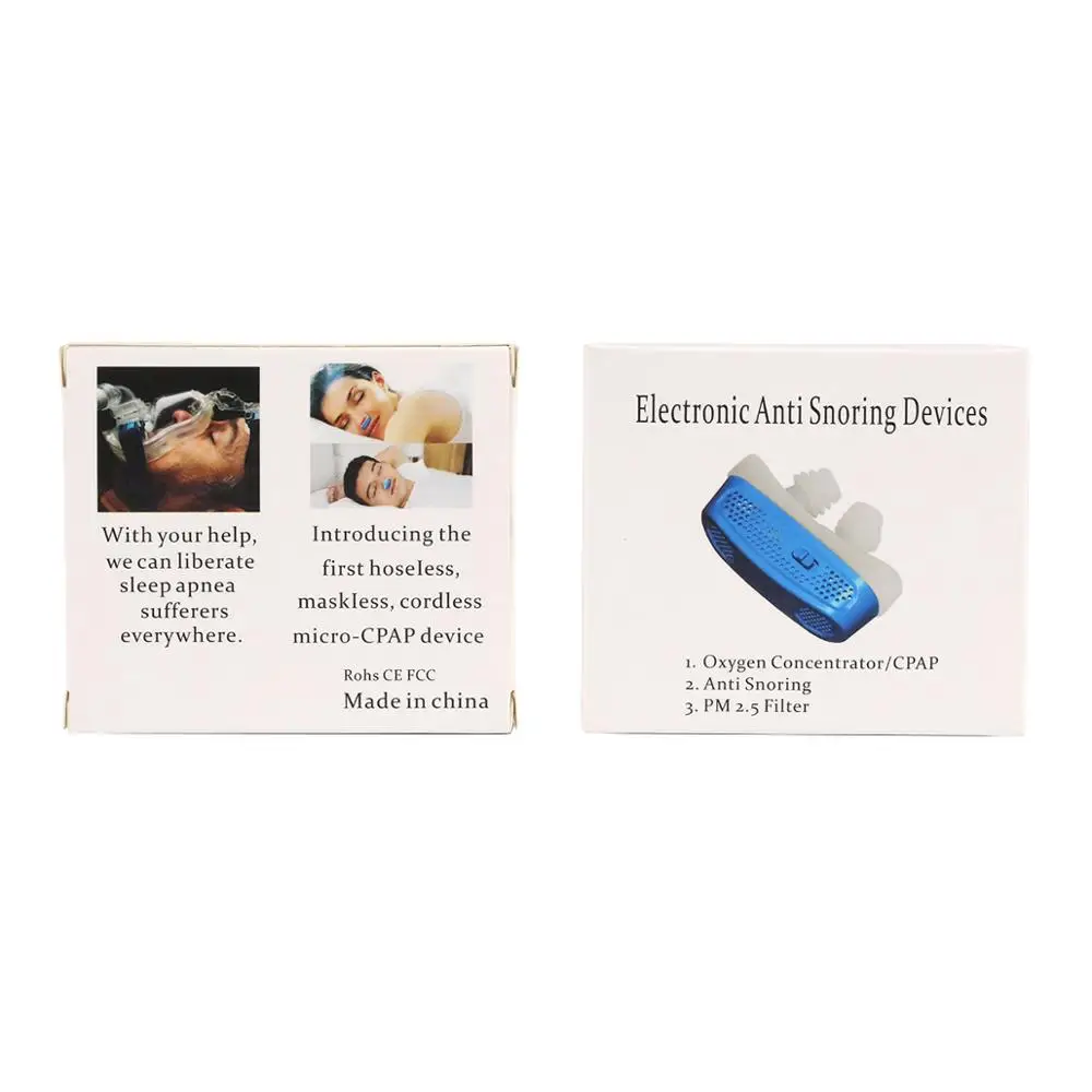 Электрический дыхательный аппарат против храпа устройство для предотвращения