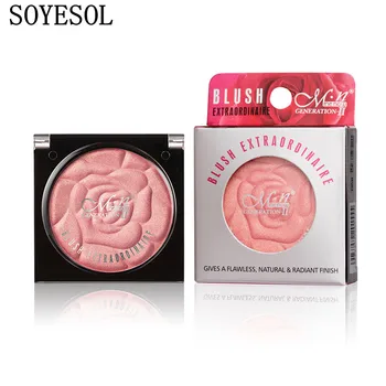 

10 Colors Face Mineral Pigment Blusher Blush Powder Brozer Cosmestics Professional Palette Blush Contour Shadow
