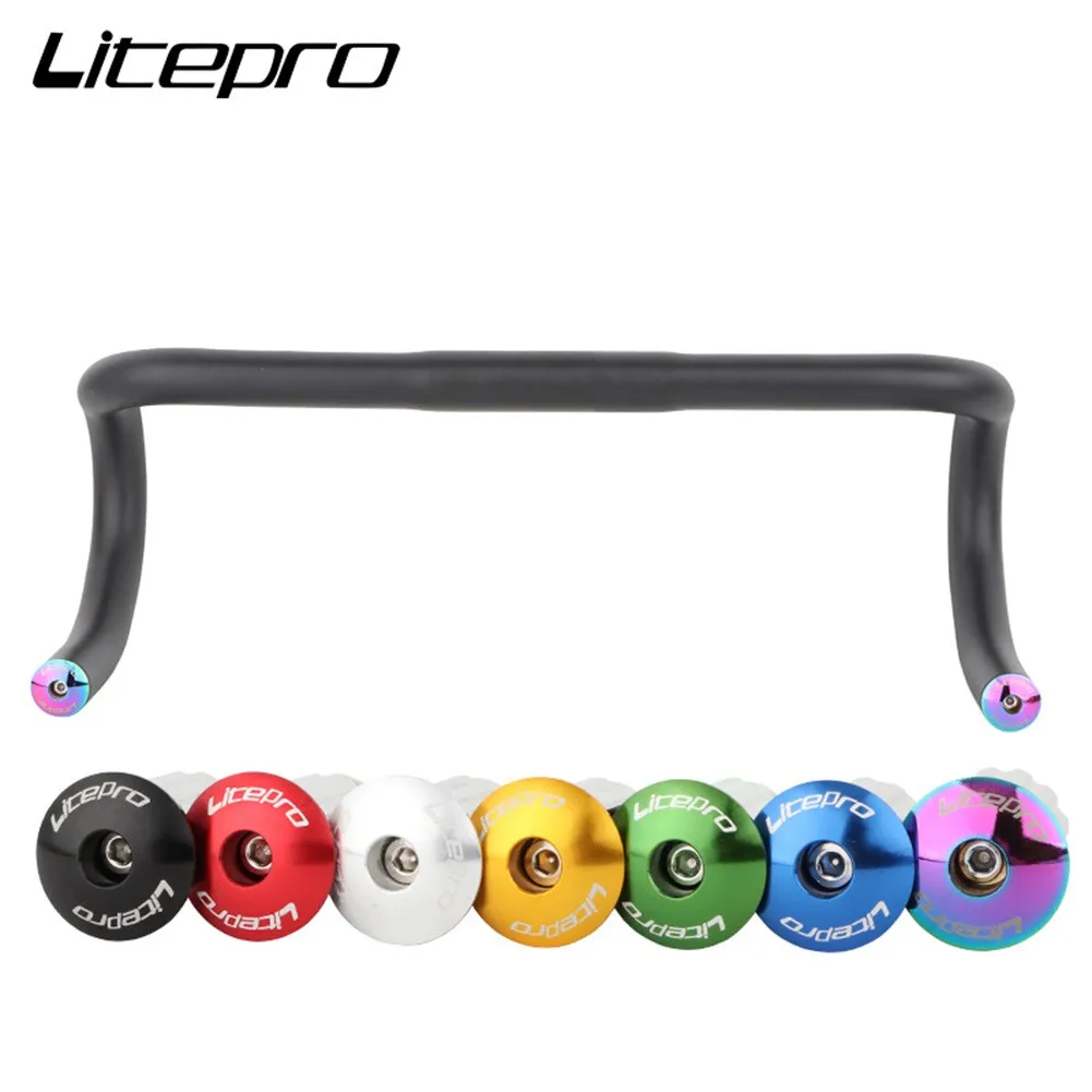 1 пара заглушки для велосипедных ручек Litepro из алюминиевого сплава | Спорт и