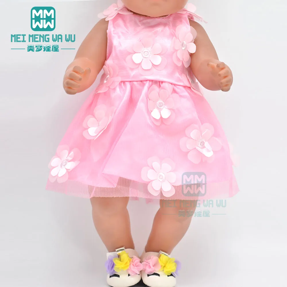 Dolls Clothes Baby Dress For 43cm Toy