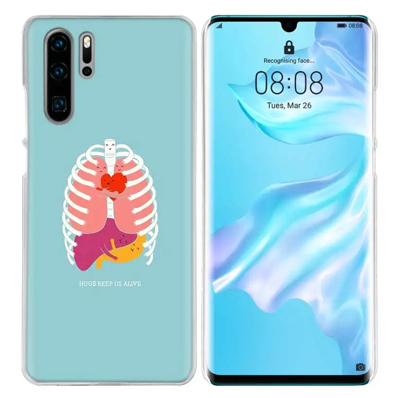 07 Жесткий Чехол для ПК huawei P30 P20 P10 mate 30 20 10 Nova 5 5i Pro Lite P Smart Z Plus человеческий головной убор - Цвет: 07