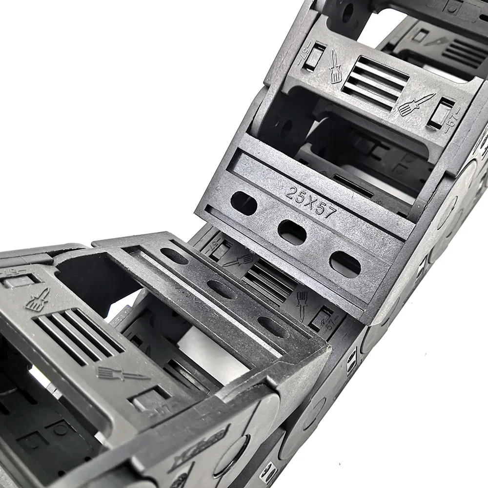 Cable Carrier 1 Meter 25 Series Drag Chain for CNC Router Machine Tools