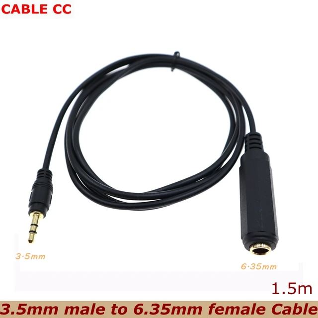 XLR-Jack 3.5 cable for microphone, 2.5 m, with mini jack 3.5mm angle  adapter and phone connection adapter - AliExpress