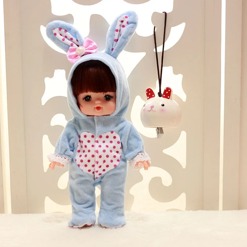 BJD кукла подарки 30 см Одежда для куклы Кролик кошка медведь плюшевые игрушки мягкое платье юбка свитер игровой дом Куклы Аксессуары для 1/6 - Цвет: G