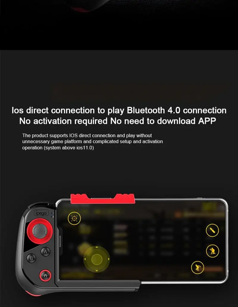 IPega 9121 для Android/IOS Смартфон Pubg контроллер беспроводной геймпад ПК Bluetooth игровой контроллер геймпад игровой джойстик