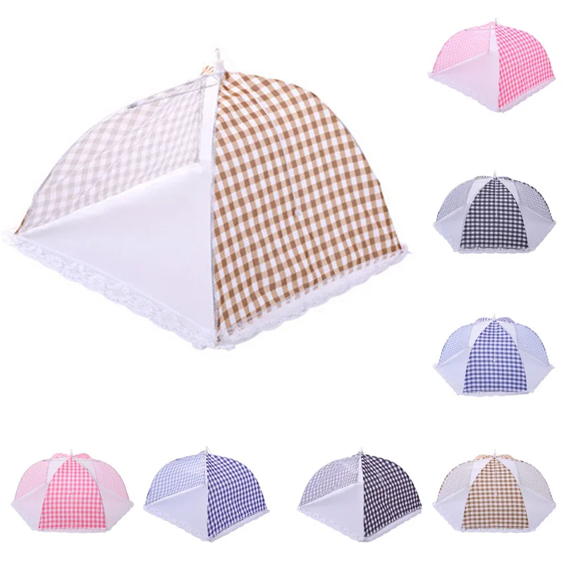 1PC Kitchen Food Umbrella Cover Picnic Barbecue Party Fly Mosquito Mesh Net Tent