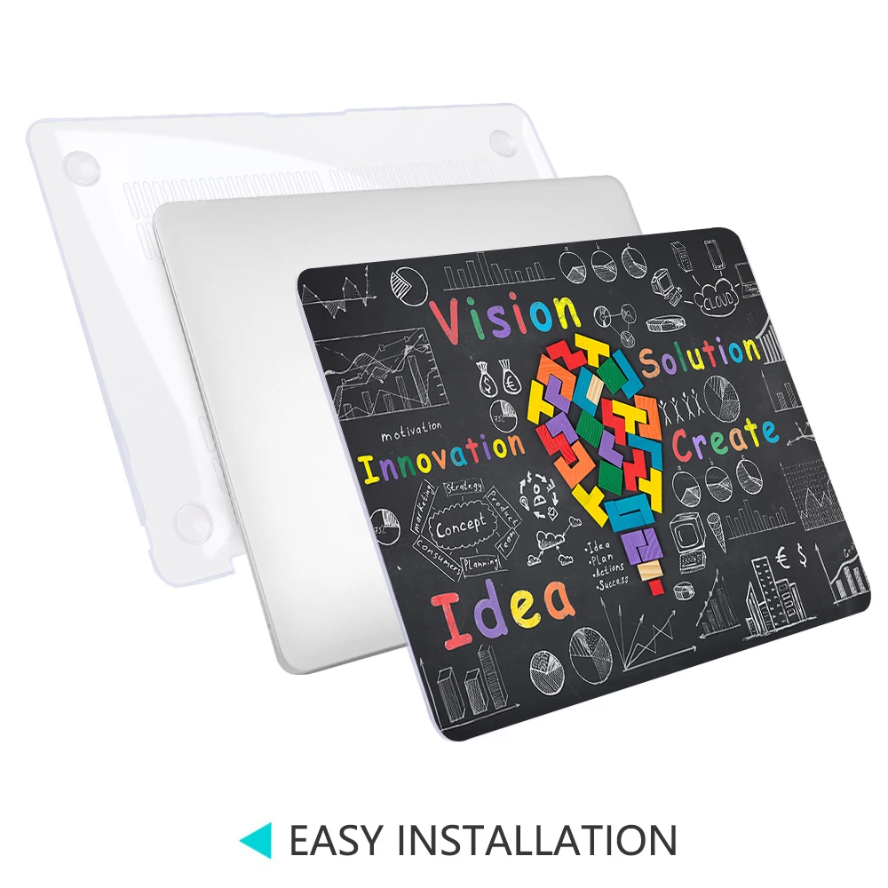 Tanie Redlai z tworzywa sztucznego wyczyść twarda obudowa Shell pokrywa dla MacBook Air Pro Retina 11 12 13 15 16 cal touch bar 2019 A2141 A2159 A1932 przypadku