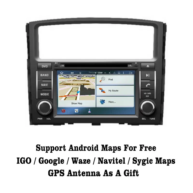 Liislee Android 7 1 2G RAM для Mitsubishi Pajero автомобиля Радио Аудио Видео Мультимедиа DVD плеер WIFI